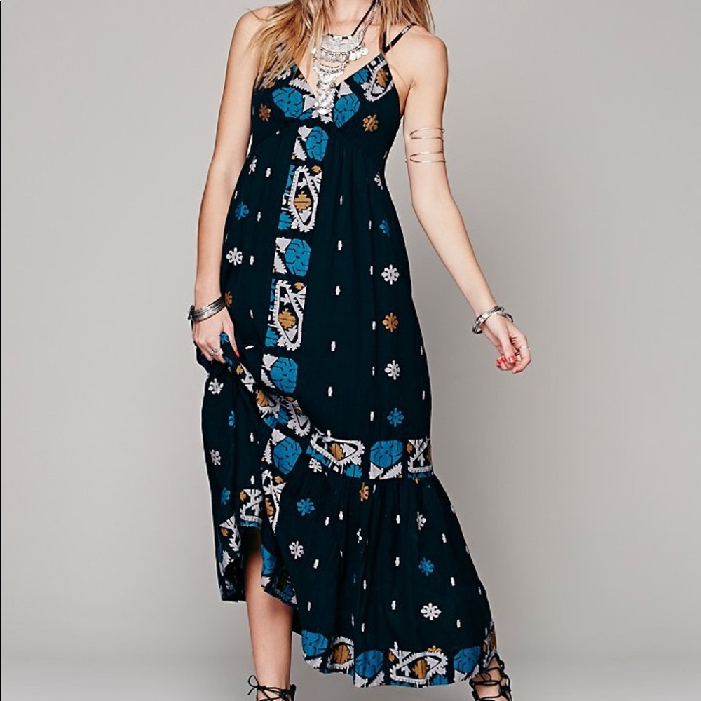Free people maxi dress, size 4